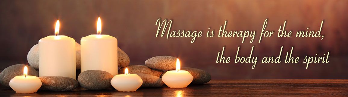 Massage is therapy for the mind, tthe body and the spirit.